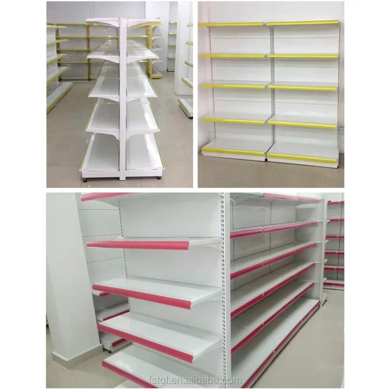 [Customized]Supermarket Shelves Fashion Supermarket Gondola Display Rack Shop Equipment