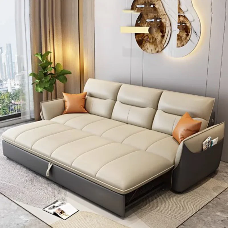 

Relaxing Fancy Living Room Sofas Beds White Storage Folding Puffs Sofas Lazy European Canape Salon De Luxe Apartment Furniture