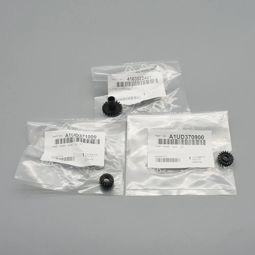 

10SETS A1UD371000 A1UD370900 4163522401 Developer Gear for Konica Minolta bizhub 223 283 363 423 7828