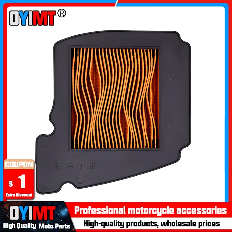 Filtro de Aire para Motocicleta, Repuesto de Alta Filtración para Yamaha FZ16 153 FZ150 FAZER 153 2008-2011