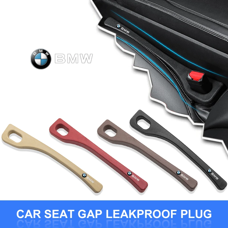 2Pcs Car Seat Gap Filler Side Seam Plug Strip Car Accessories For BMW E46 E39 E90 E60 E36 F30 F10 E34 E30 F20 E92 M3 M4 M5 X5 X6