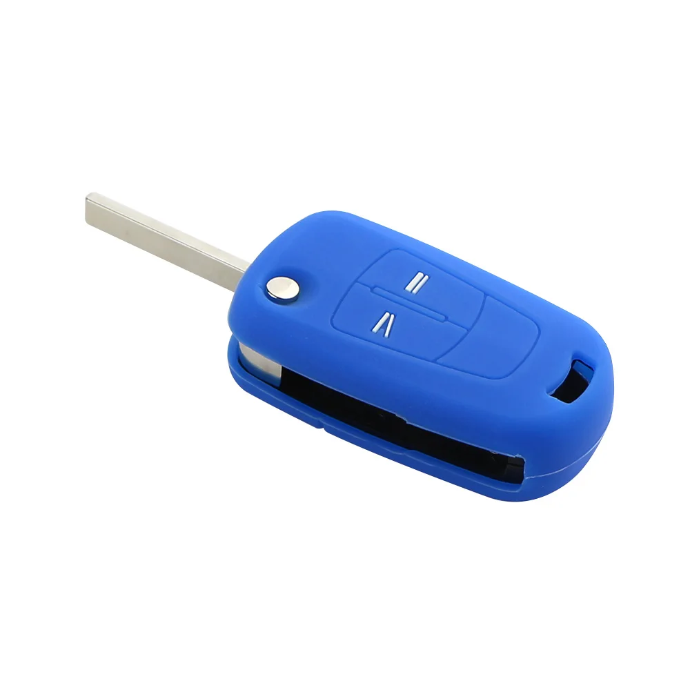 Silicone Car Key Case for Vauxhall Opel Astra H Corsa D Vectra B C Mokka G Zafira Vectra Signum Keys Cover Shell Protector