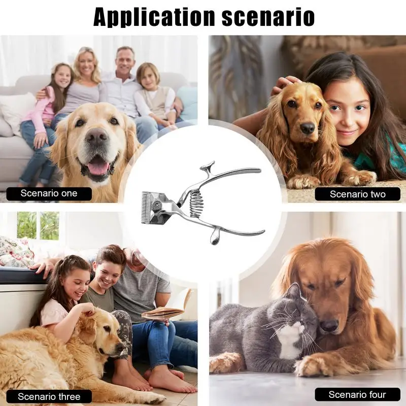 Clipper ผมด้วยตนเองสําหรับสุนัขกรูมมิ่งผมกรรไกรกรูมมิ่งผมกรรไกรตัดผมมืออาชีพเครื่องมือที่เงียบสงบมือถือผม T Rimmer