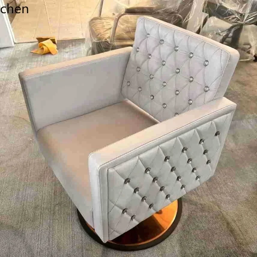 Cross-Border Barber Chair Hair Salon Chair Adjustable Heig Barber Shop Special Perm And Dye Salon ChairN10