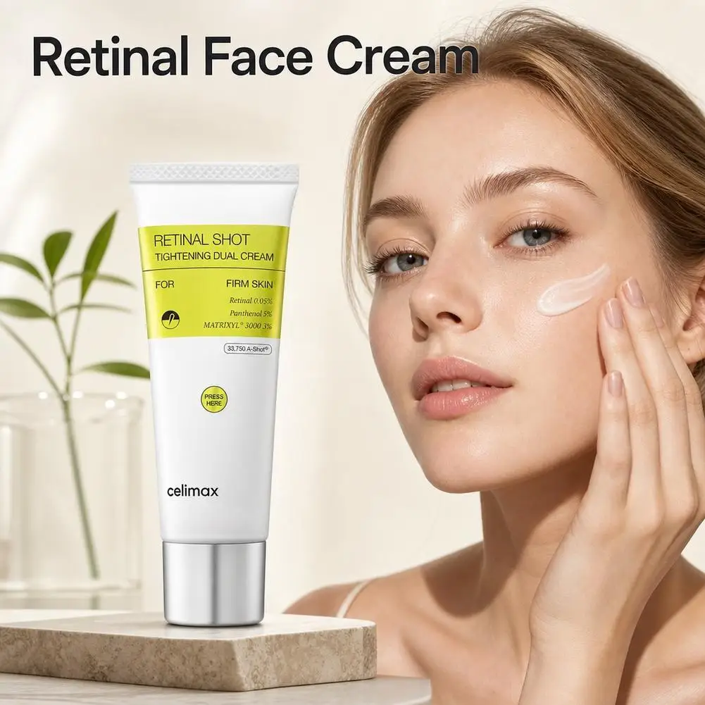 The Vita A Retinal Shot Tightening Dual Cream Fades Wrinkles and Fine Lines Advanced Retinal Regeneration Cream Firming & Liftin