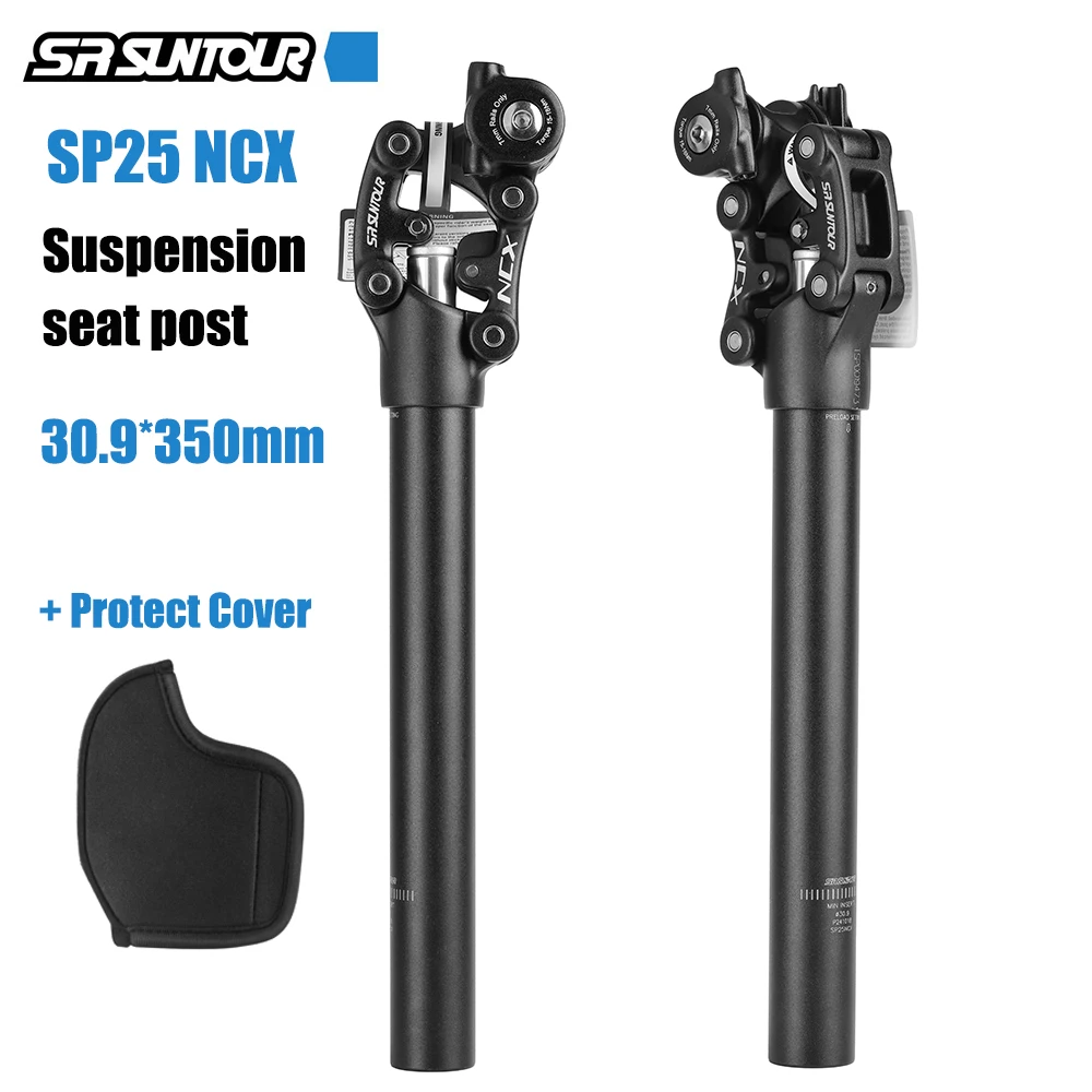 25 NIEUWE SR SUNTOUR NCX Fiets Demping Verende Zadelpen Mountainbike Schokdemper Reizen Zadelpen 27.2mm 30.9mm 31.6mm
