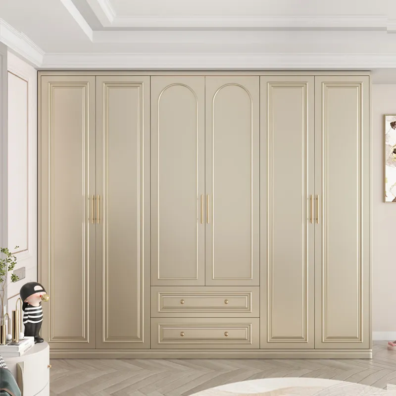 Large Modern Nordic Wardrobes Adults Luxury Locker Drawers Wooden Wardrobes Space Saving White Armadio Camera Da Letto Furniture