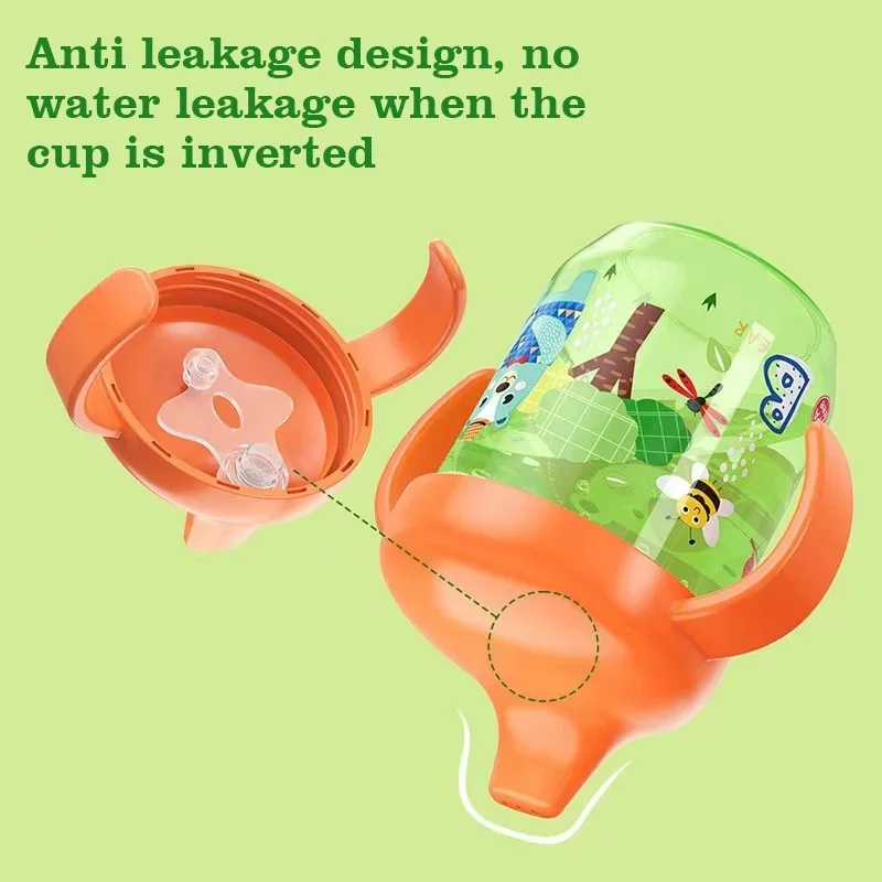 Drinking duckbill cup photography accessories Large diameter PP material with handle Drinking cup for boys and girls