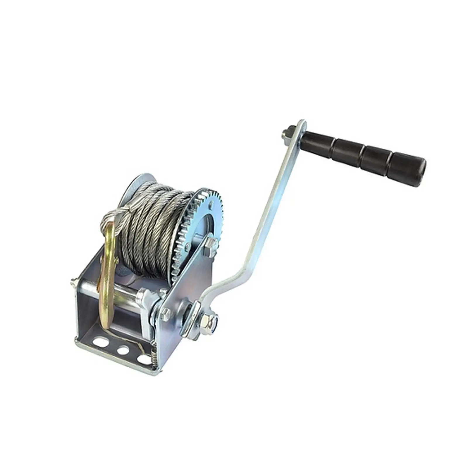 

Manual Hand Winch 800lbs Simple to Use Accs Cable Trailer Winch for Boat ATV