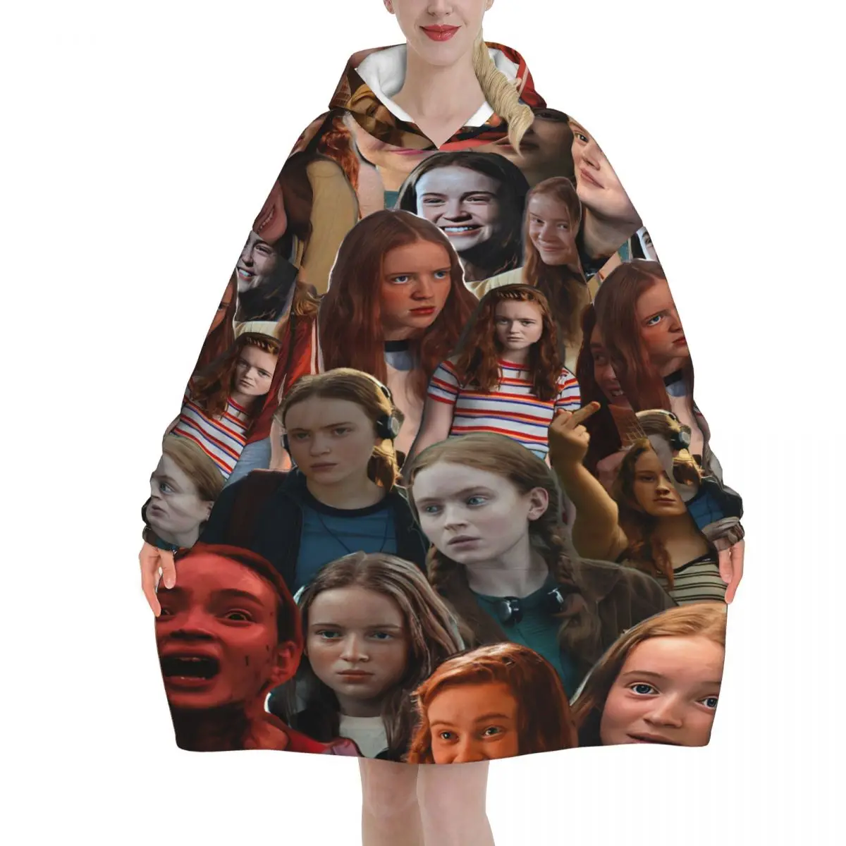 Oversized Sadies Sinks Wearable Blanket Gifts for Women Men Ultrasoft Plush Warm Sweatshirt Blankets With Pocket