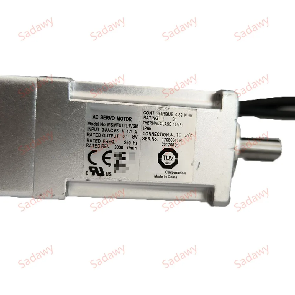 パナソニックオリジナル MSMF012L1U2M MSMF012L1V2M サーボモーター 保証付き