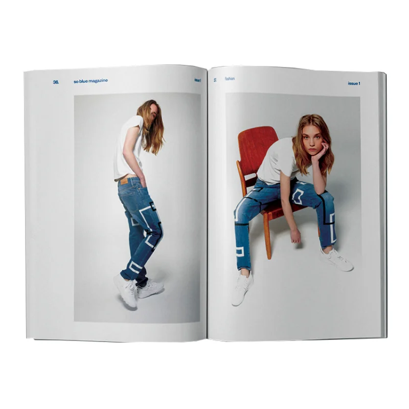 

Customized design product catalog printing clothing furniture jewelry catalogue printing