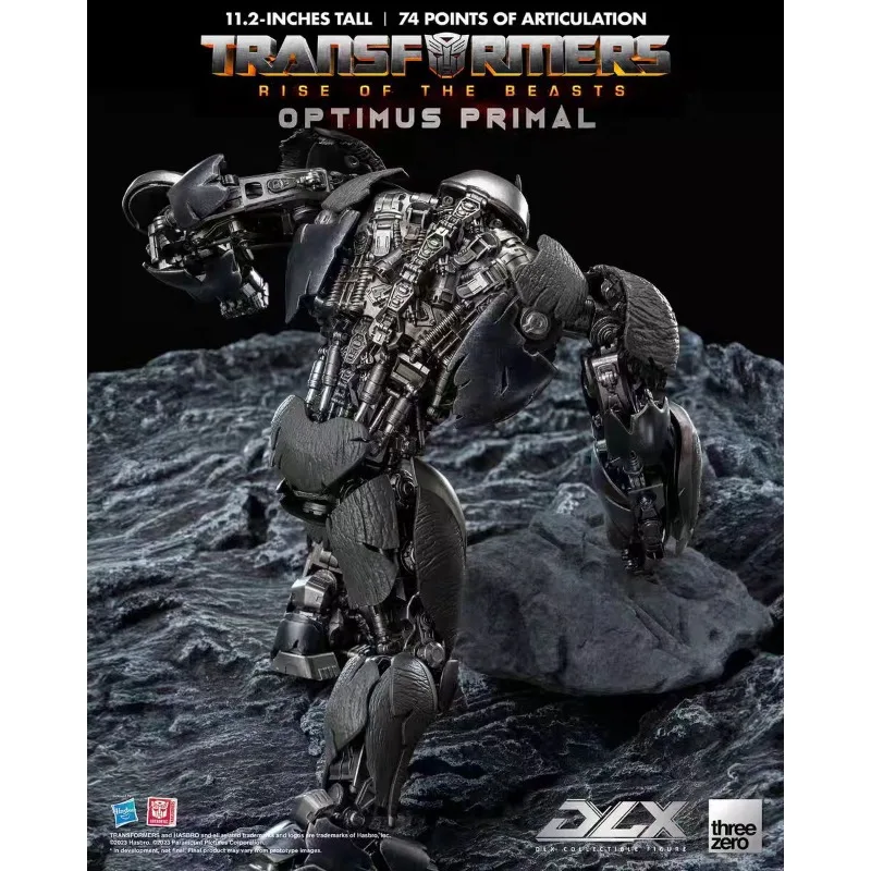Original Hasbro Threezero Transformers DLX RISE OF THE BEASTS OPTIMUS PRIMAL Action Toy Figure Mode Ornaments view 6
