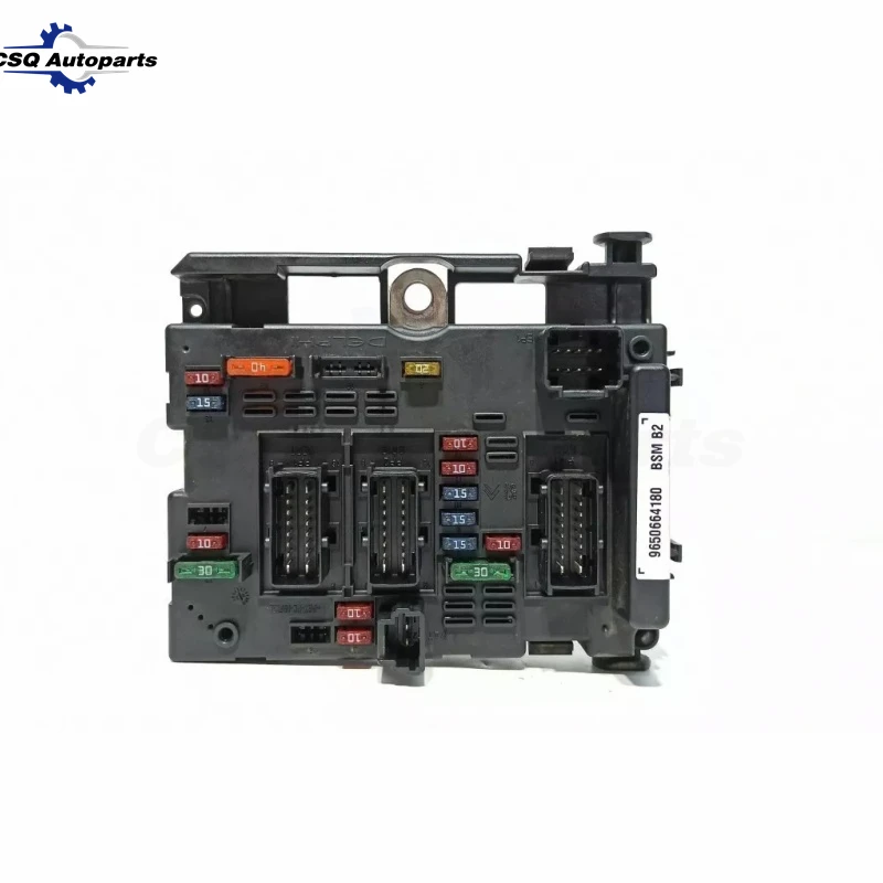 9650664180 BSM B2 Fuse Box Assembly for Peugeot 307 406 807 206 Citroen C3 C5 C8 Xsara 1999-2012 9657608880 6500Y1