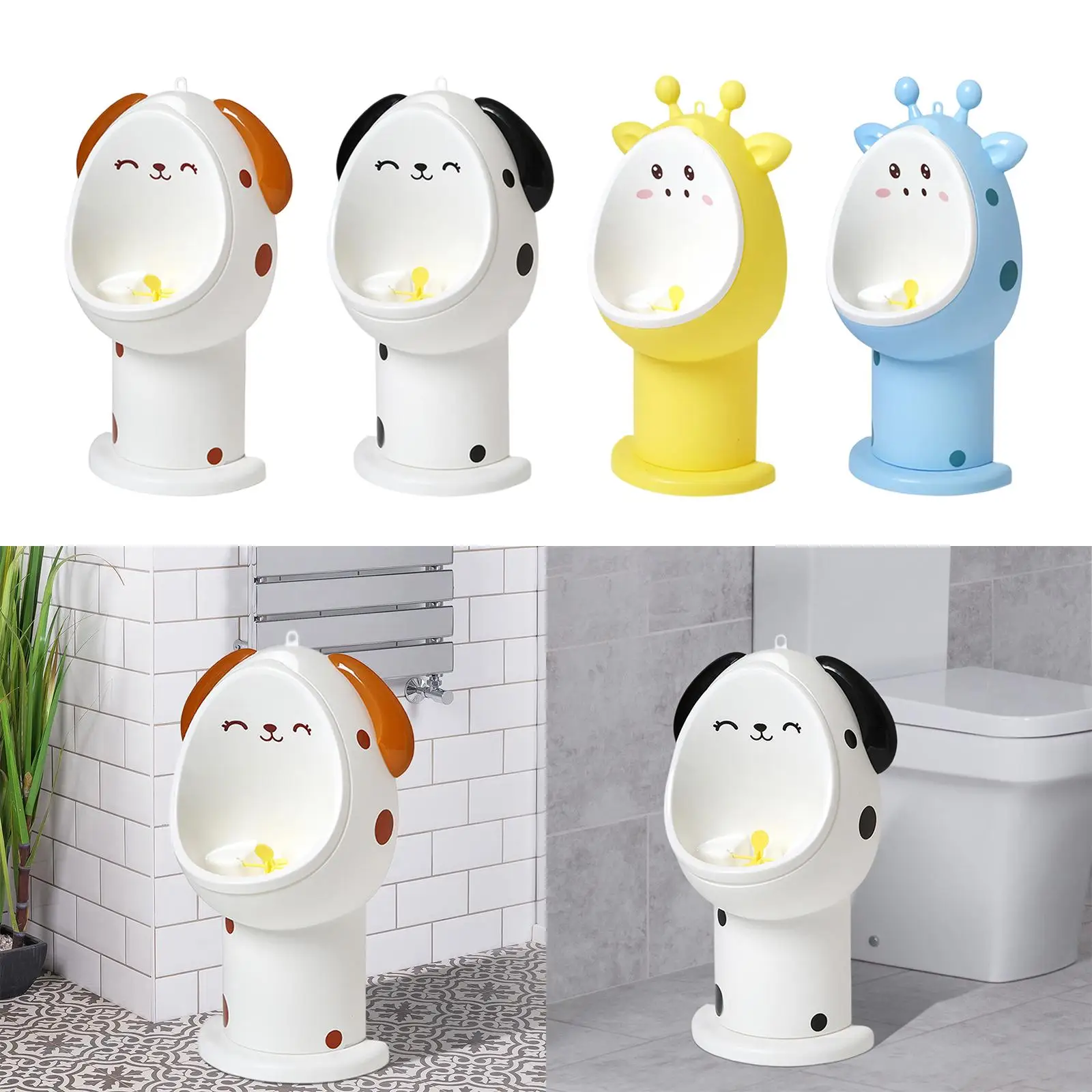 Toddler Pee Trainer Potty Urinal Toilet Boy Standing Urinal Split Designed