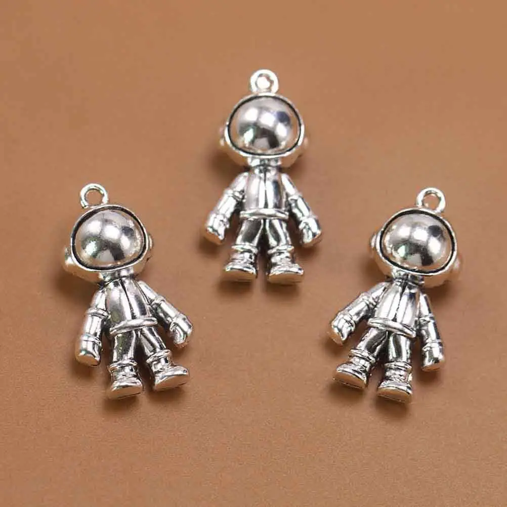 

10 шт. простых, но стильных подвесок-шармов из сплава в форме инопланетян для изготовления ювелирных изделий своими руками: ожерелий, цепочек для свитеров, брелоков, браслетов на ногу, украшений для телефонов