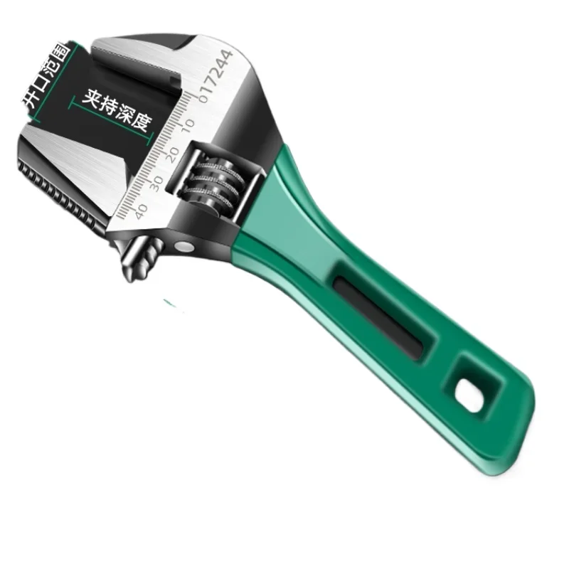 

1Genuine industrial-grade large-diameter movable wrench multi-functional universal bathroom wrench tool set