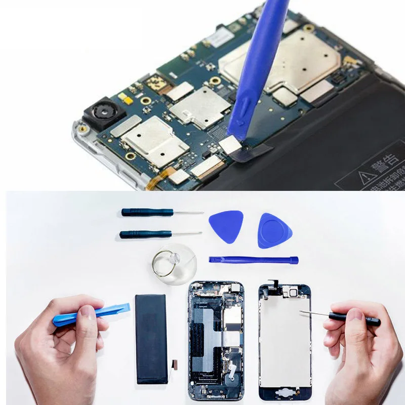 Kit de apertura de pantalla para teléfono móvil, pinzas, destornilladores, desmontaje para iPhone y Samsung, herramienta de reparación, 22/24/26 en 1