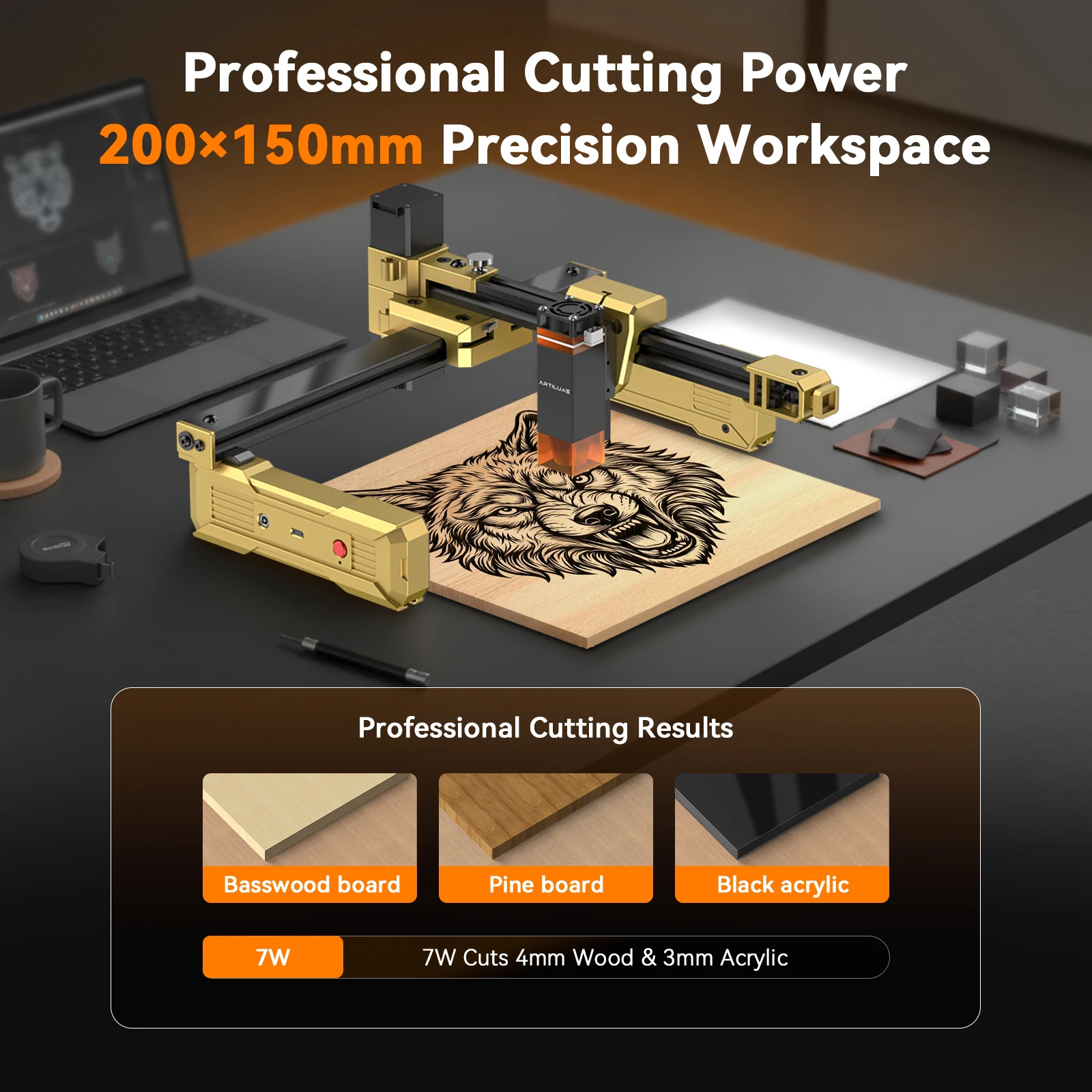 Gravador a Laser Artilume T1 7 - Industrial Handheld Laser Engraver avaliação e preço