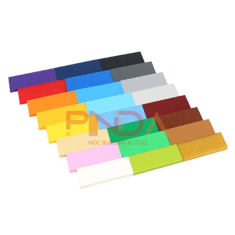 2x6 Dots Creative Size MOC Building Blocks Smooth Thin Flat Tile Figure Educational Bricks Compatible 69729 Toys for Kid - Image 3