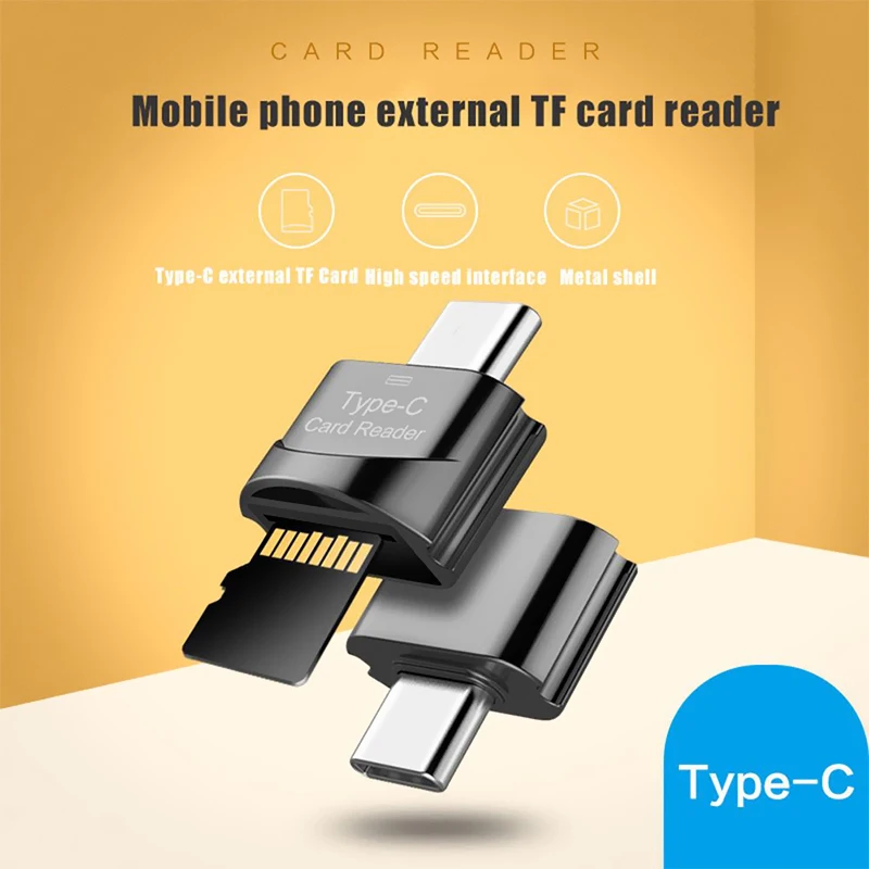 OTG Micro SD TF Card Reader For Macbook Xiaomi Adaptador USB C Micro USB 3.0 To Type C Adapter For PC Phone Laptop Accessories view 3