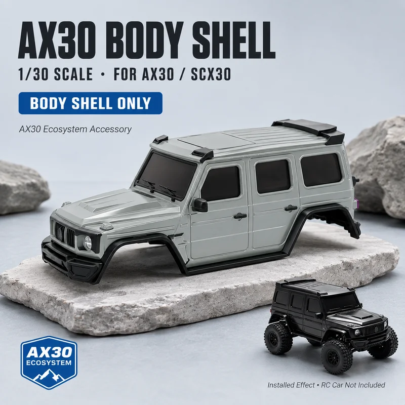 AX30 1/30 RC Crawler Body Shell Replacement Cover for Mini 4WD Scale Model Off Road Car Spare Parts