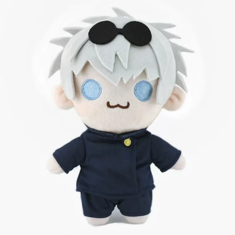 New Jujutsu Kaisen Gojo Satoru Geto Suguru Plush Doll Anime Peripheral Stuffed Toy Cute Character Figure Soft Gift for Anime Fan