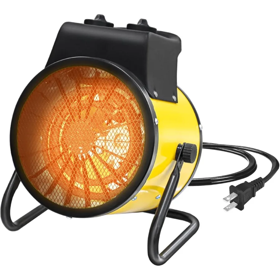 

1500W Outdoor Heater Greenhouse Heater for Greenhouse Grow Tent Garage and RV Use Water Resistant IPX 4 Rated Overheat Protecti