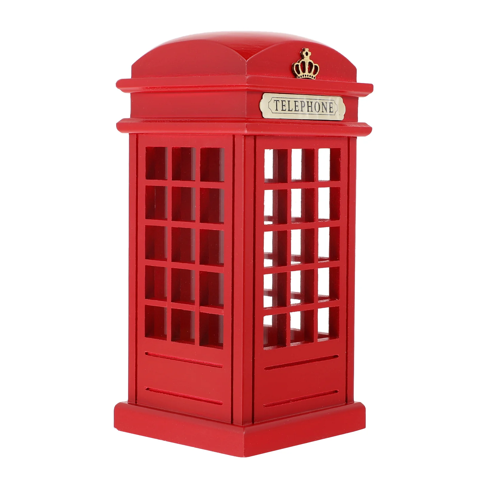 

Деревянный телефон, большая емкость, экономные горшки, ретро-копилка для монет, горшок для хранения, домашний горшок для денег, декор