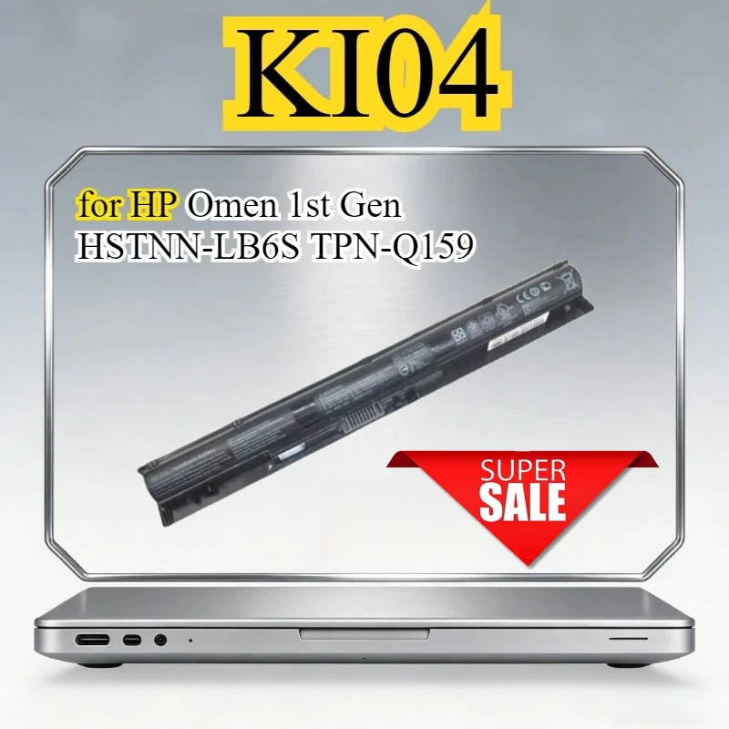 

KI04 Rechargeable Battery Compatible for HP Omen 1st Gen HSTNN-LB6S TPN-Q159