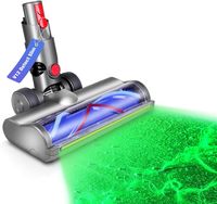 For Dyson Head Replacement Parts V12 Detect Slim  V10 Digital Slim Cleaner Head with Green LED Lights, for Carpetsand Tiles