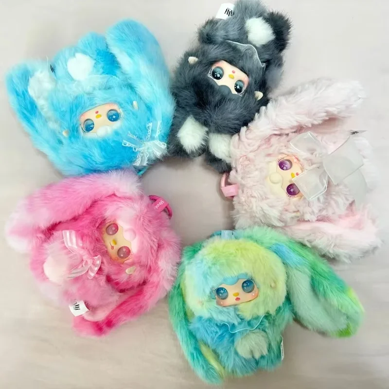 Yooki التنقل الأرنب أفخم صندوق أعمى لينة لطيف الفينيل دمية العصرية اللعب حقيبة قلادة المفاتيح صندوق غامض مفاجأة هدية تحصيل #5