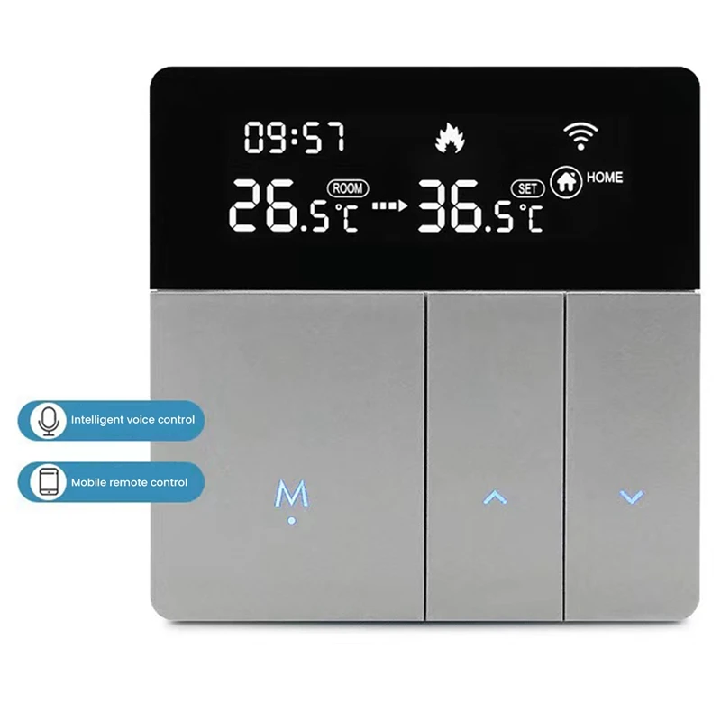 AVATTO Tuya Wifi Wifi Thermostat Smart Thermostat Temperature Controller 100-240 V Remote Electric Control,Google Home Yandex