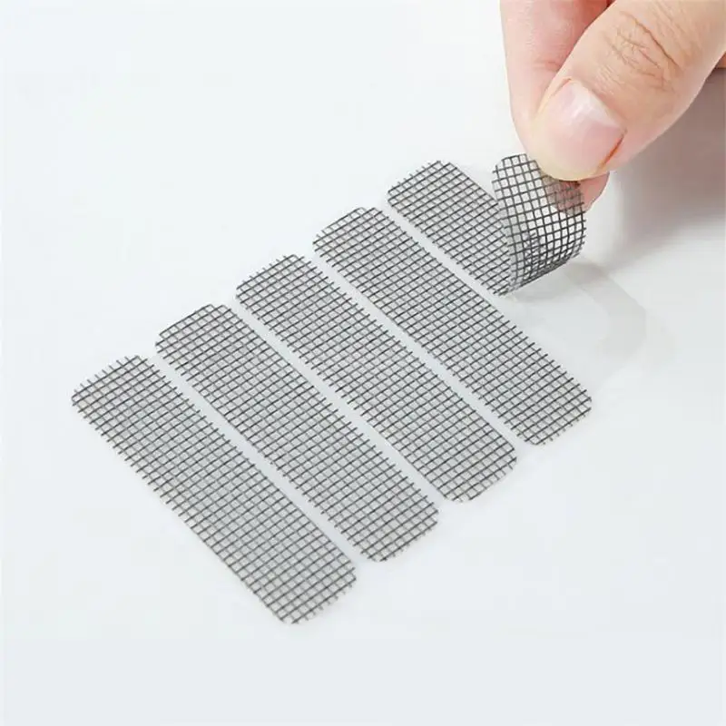 Screen Repair Patch Adesivos para Casa, Fix Net Mesh, Janela, Anti Mosquito, Fly Bug, Porta Adesivos, 1-10pcs