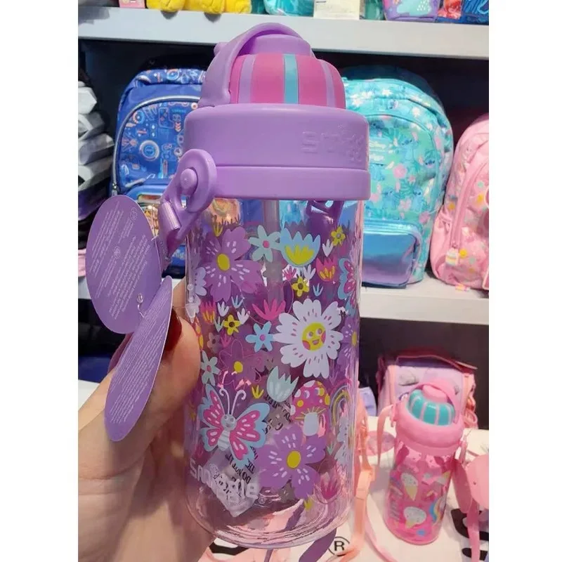 แก้วน้ำหลอดดูดลายสัตว์การ์ตูนสไตล์ออสเตรเลีย ผลิตจากพลาสติกที่เป็นมิตรต่อสิ่งแวดล้อม น้ำหนักเบา เหมาะสำหรับเด็ก