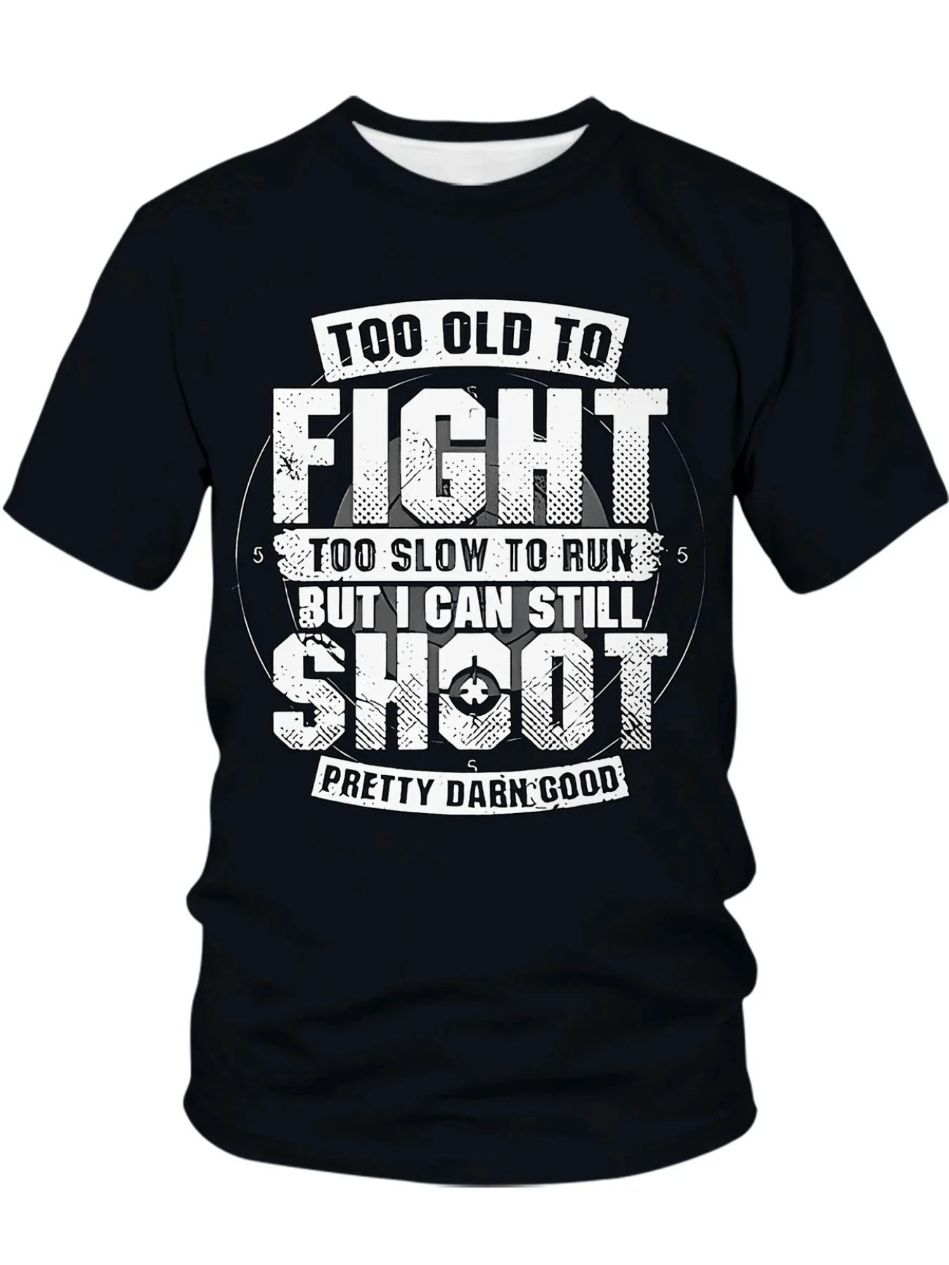 ملابس رجالية كبيرة الحجم، تي شيرت من القطن الخالص، تي شيرت مطبوع كاجوال للشارع، هدية العيد، تي شيرت عيد الميلاد