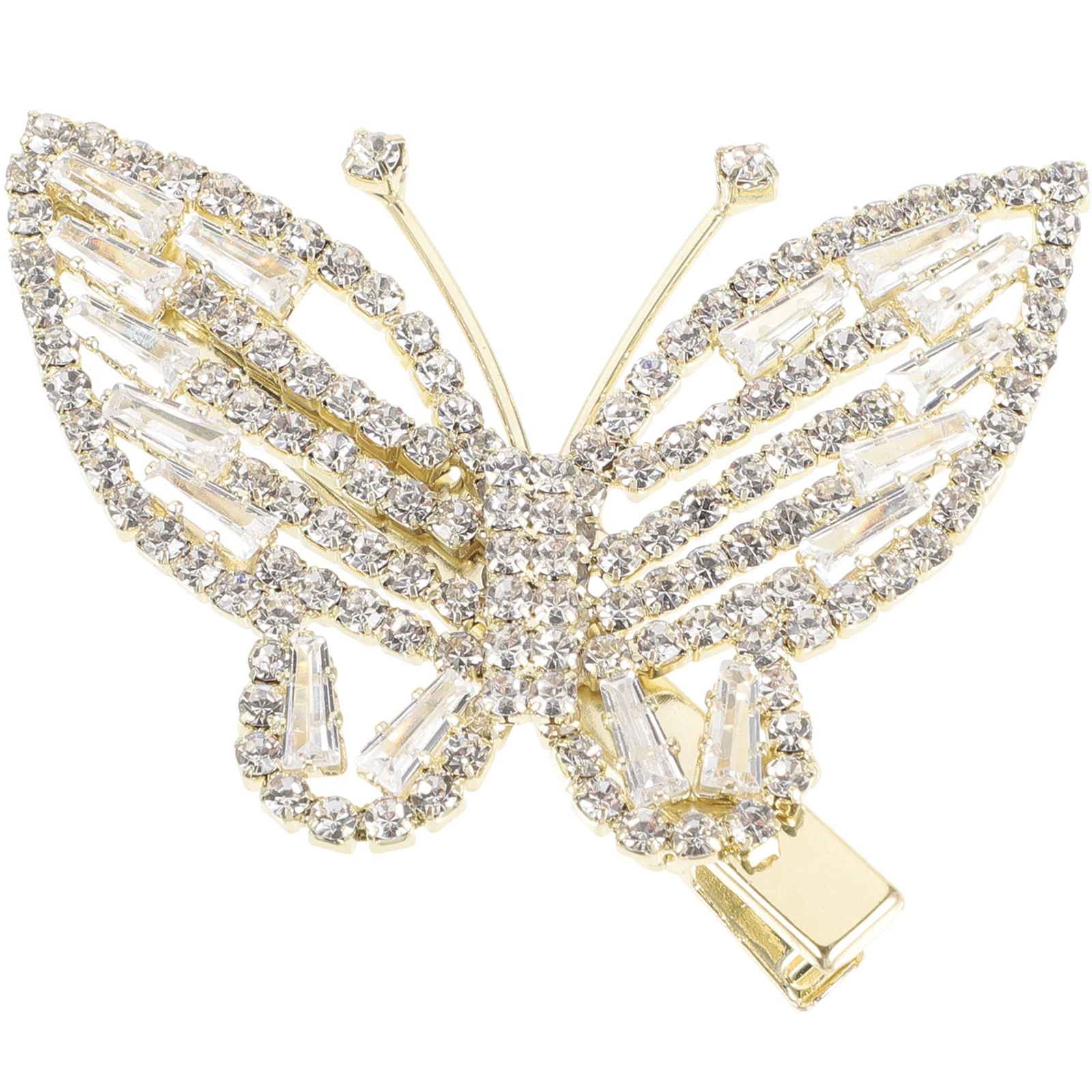 

Vintage Hairpin Accessories Clip Rhinestone Sparkly Clips for Alloy Ornaments Women Barrettes