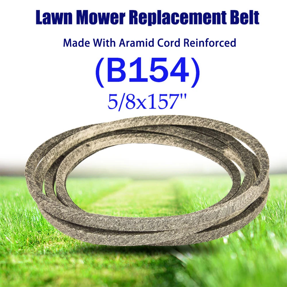 

5/8" x 157" Lawn Mower Belt B154 For John Deere Z950A Z910A ZTrak Zero Turn 48" 54" Deck