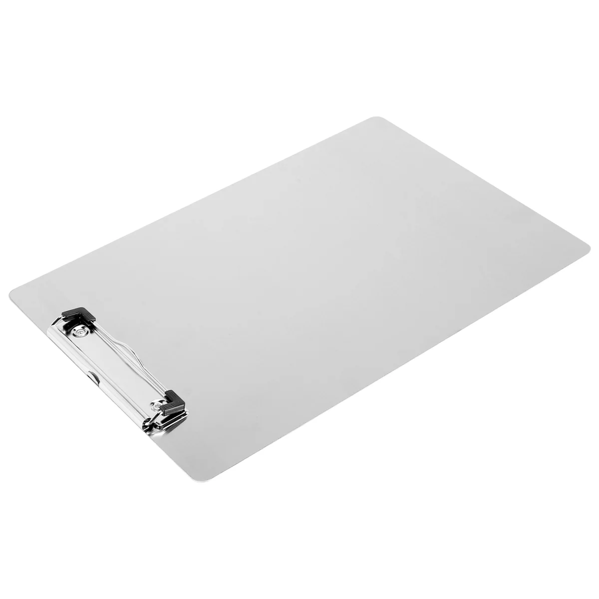 Metal Clipboard Folder A4 Stainless Steel Clip Board Bill Storage Folder Writing File Board Menu Splint for Business