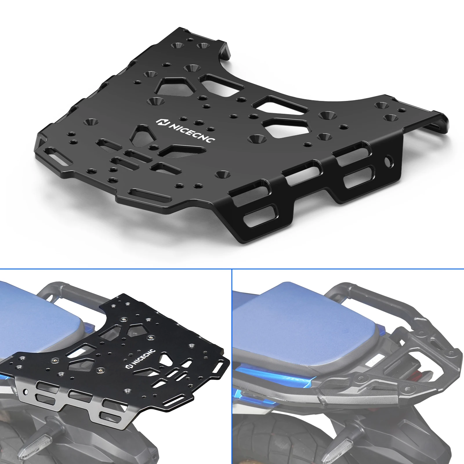 

Motorcycle Saddlebag Rackless Bags Bracket Rear Luggage Rack for Honda CRF1100L Africa Twin/Adventure Sports 2022-2023