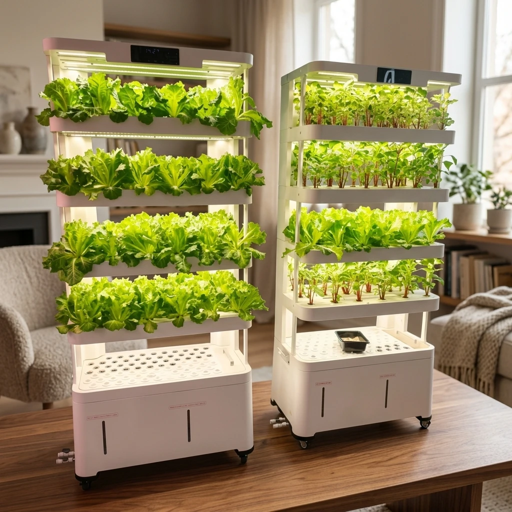 Seeda Hydroponic System with Spray Vegetables Planting Machine Smart Planter Easy Operate Home Use Intelligent 3-Month Warranty