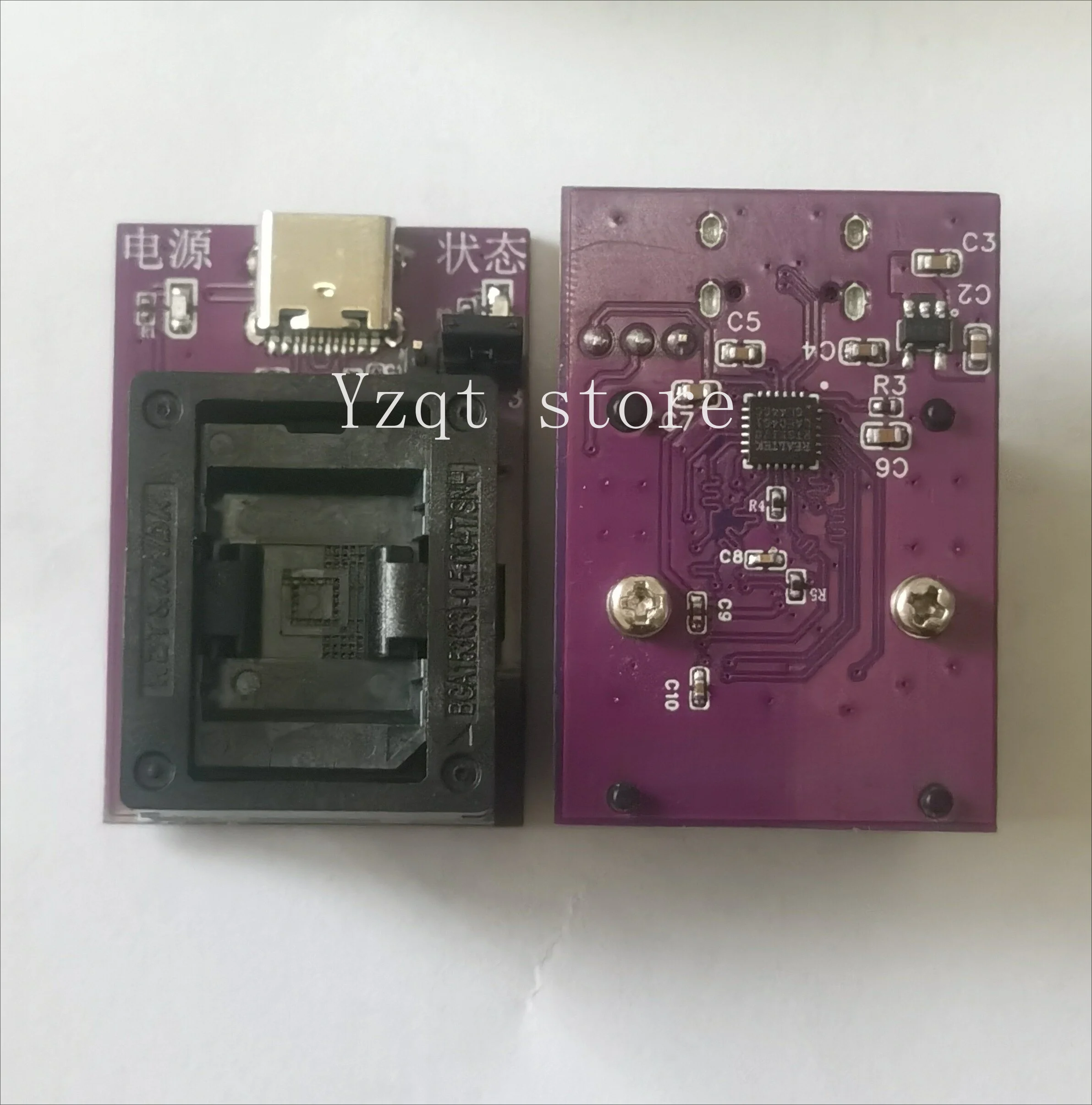 Emmc programmer, emmc153 burning seat to usb2.0, data recovery, font reading and writing