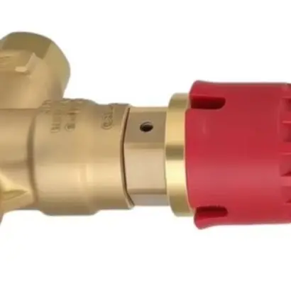 Brass Unloader Valve Red 350 Unloader Valve Robust Brass And Steel 1 2 Inch FPT Size For High Pressure Cleaning