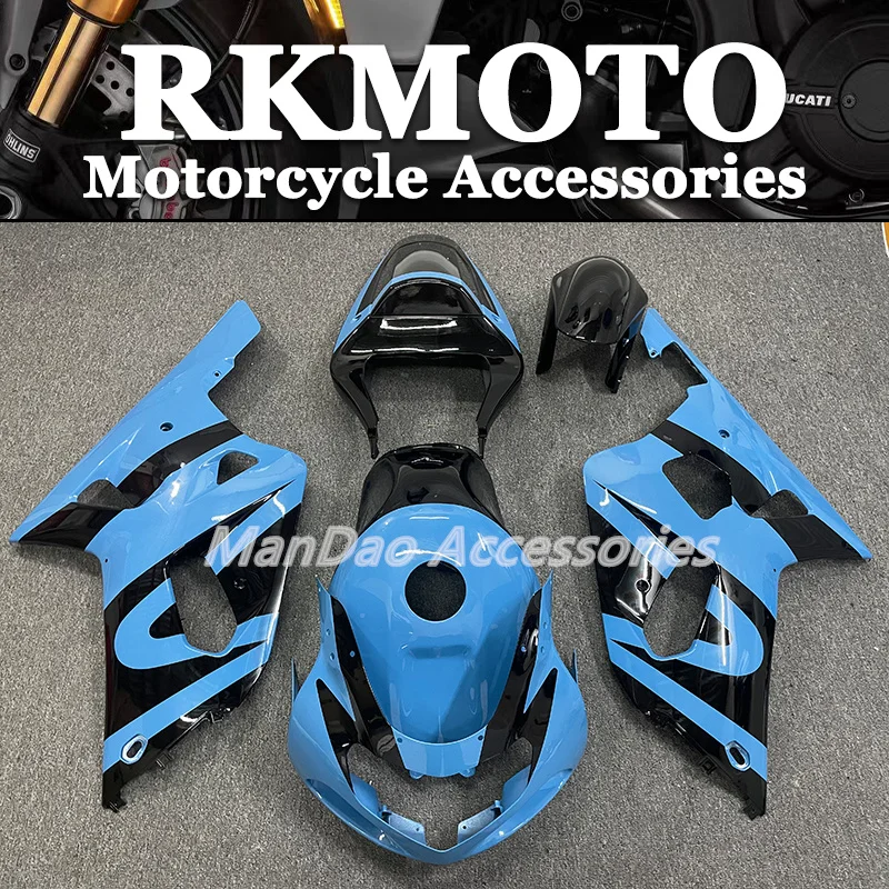 Motorcycle Whole Fairing kit fit for GSXR600 750 01 02 03 GSXR 600 GSX-R750 K1 2003 2001 2002 full Fairings set Blue Black