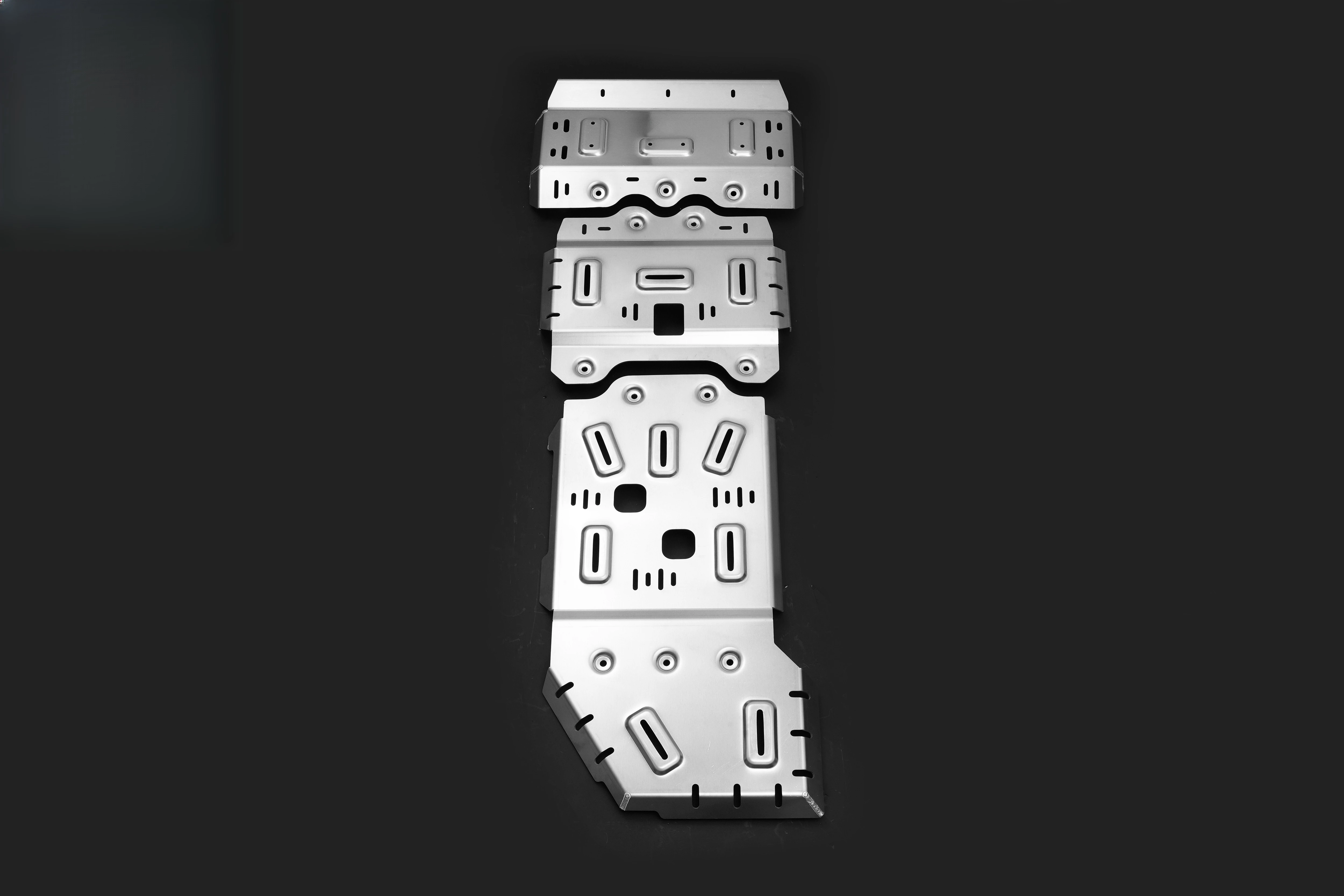 Aluminum Magnesium Alloy 3D Automotive Chassis Protective Cover Performance Parts for Land Cruiser LC200