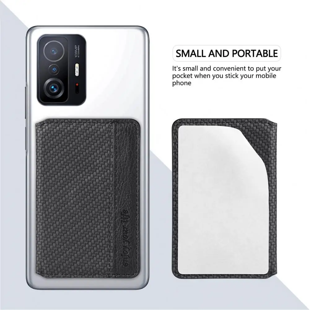 Durable Phone Holder Multicolor Phone Card Holder Versatile Magnetic Phone Card Holder Sticker Mount  Storage