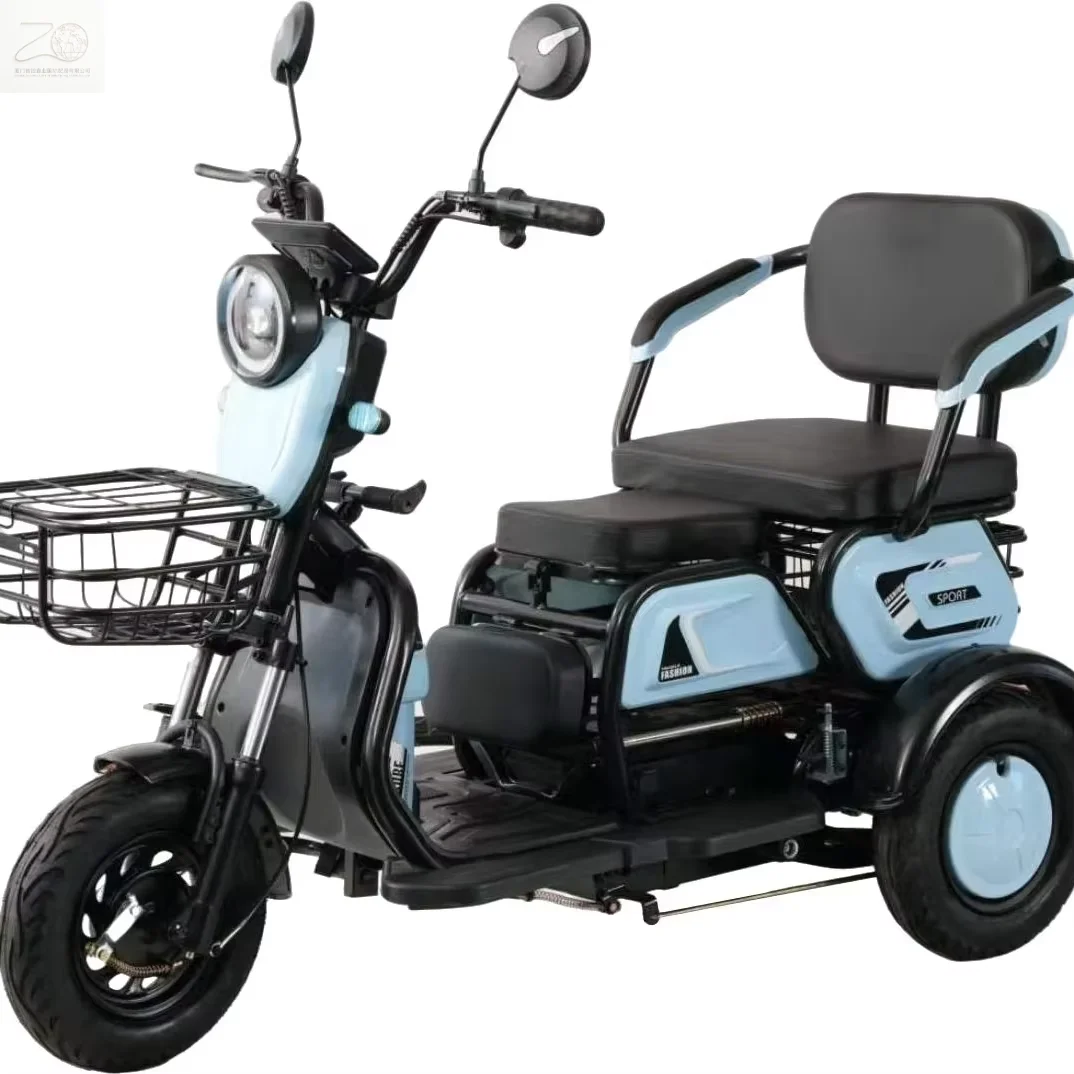 Electric Tricycle 48V 500W Wide Seat Easy Step-Through