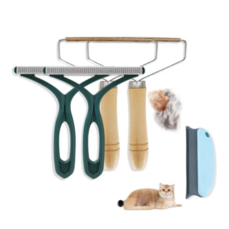 

2 Pack Pet Hair Remover for Couch Dog Cat Hair Remover for Furniture Portable Carpet Rakes Scraper for Car Mat Pet Tower Rugs