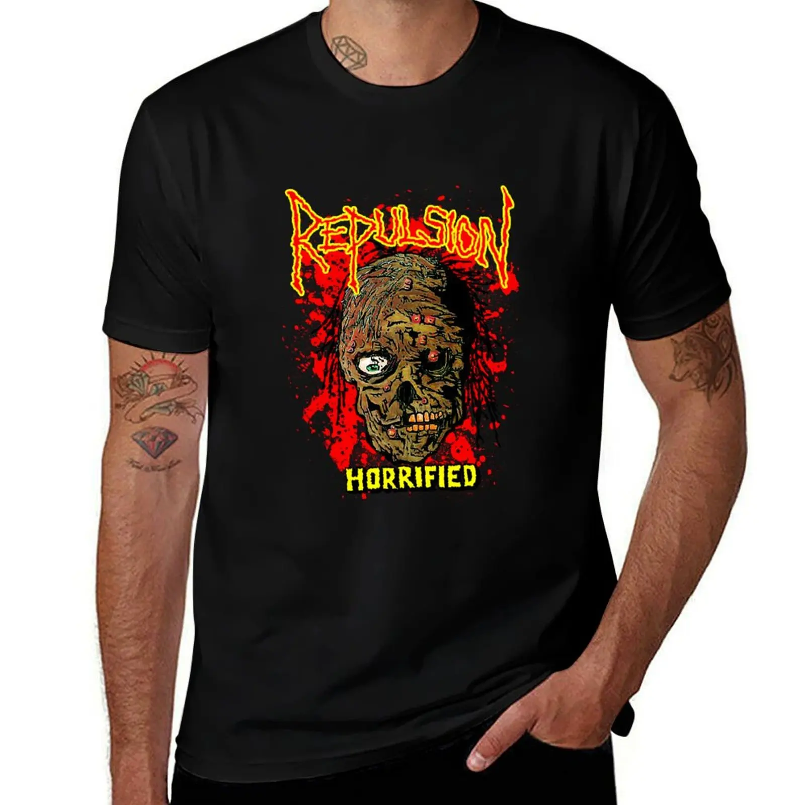 

Repulsion - Horrified Classic Old School Death Metal T-Shirt essential t shirt T-Shirt