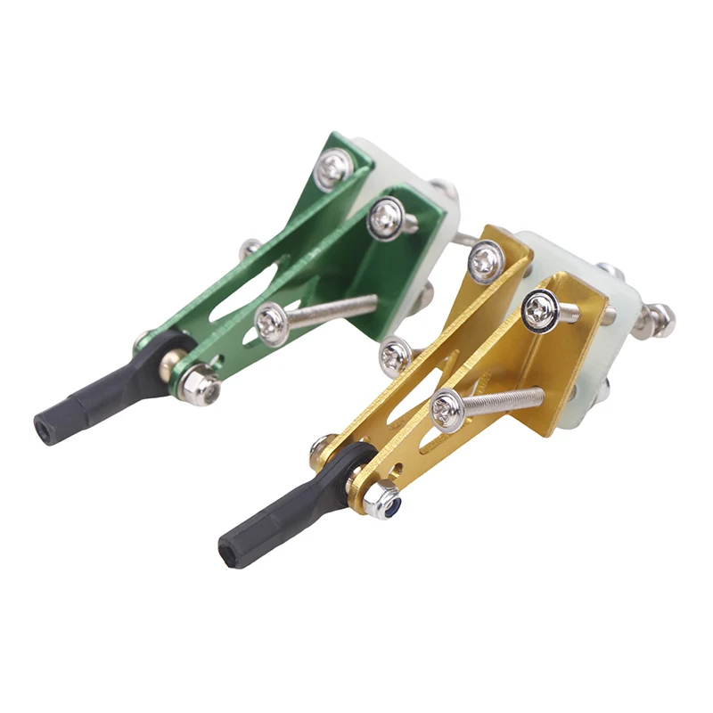 1pc High Quality H32*W24*L30mm TOC Four-point Rocker Aluminum Rock Arm 4-Point Servo Arm Horns For RC Airplane Parts/Accessories